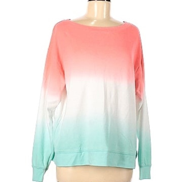 SPLENDID Jada Ombré thermal sweatshirt - Picture 4 of 5